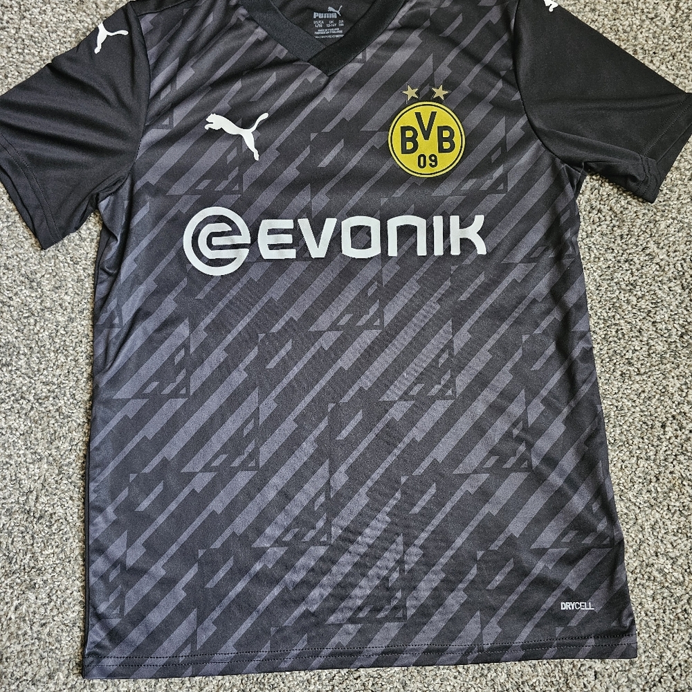 Puma BVB game black jersey Evonik Soccer